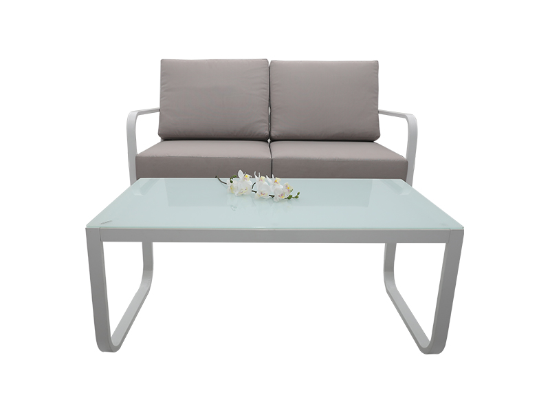 アルミソファセット、KDデザインソファ4点セット、屋外リラックスソファ