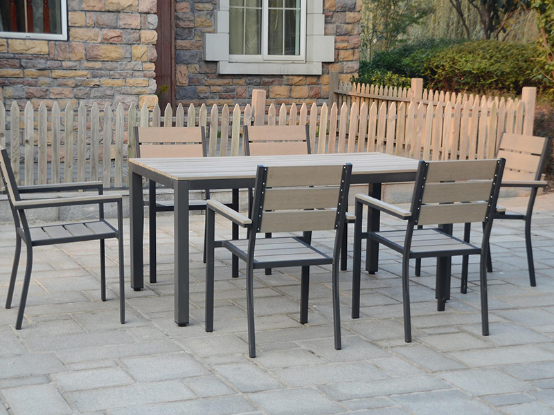 合成木材ダイニングセット YQW-312